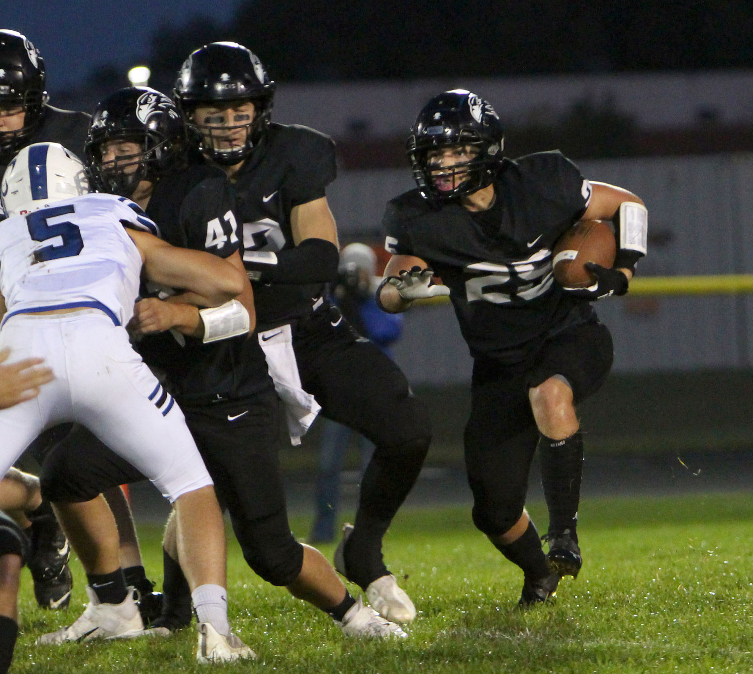 Saint Croix Falls at Bloomer football 9-24-21